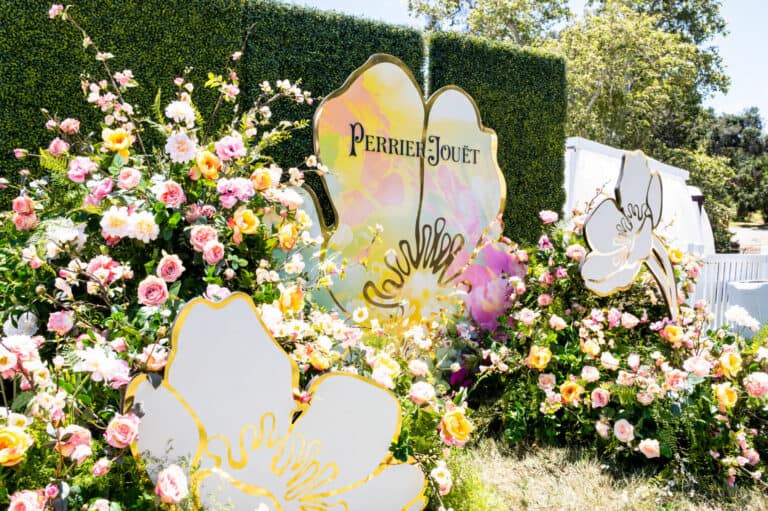 perrier jouet rose day activation